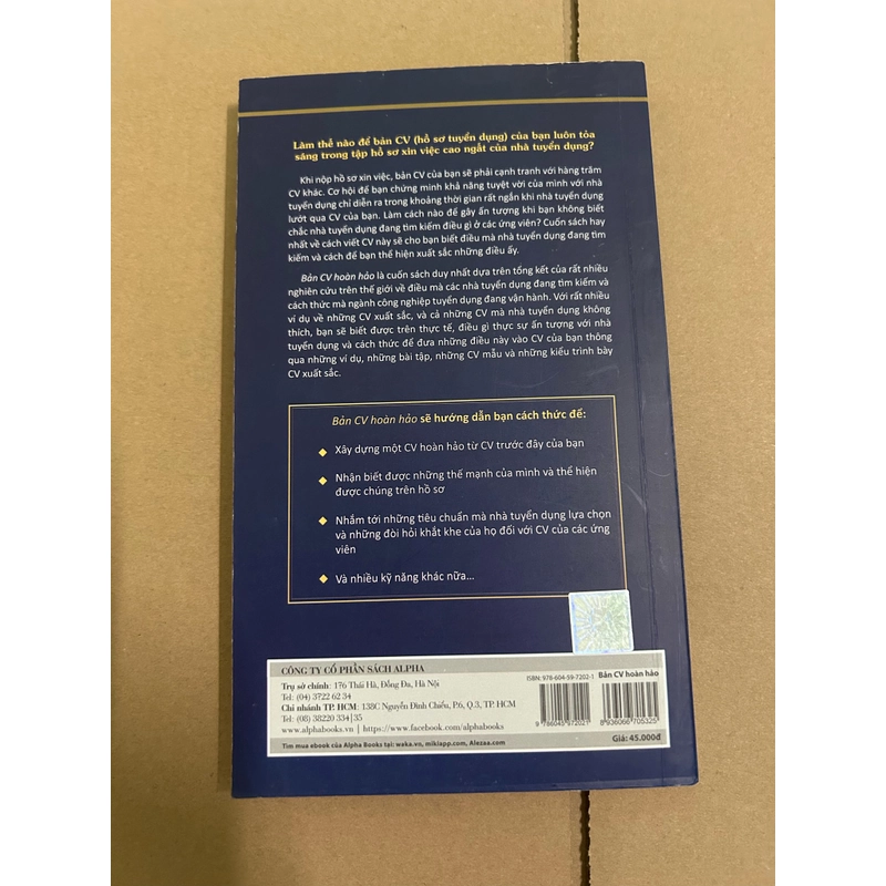 Bản CV hoàn hảo 478290