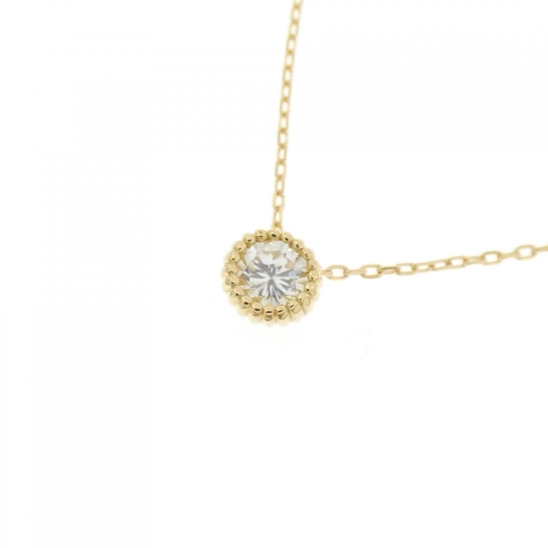 K18YG Dây chuyền kim cương 0.13CT - Hàng hiệu Authentic 859956