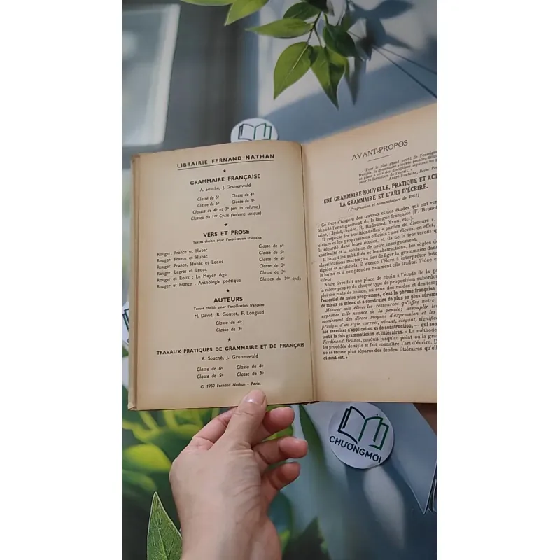 [MIỄN PHÍ BỌC SÁCH] [XƯA] La Grammaire Nouvelle Et Le Français (1964) - A. Souché 990082