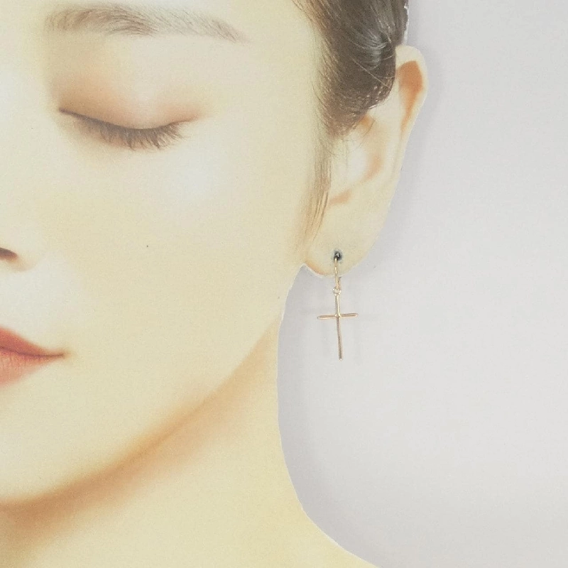 Bông tai K10 Cross Ete 665834