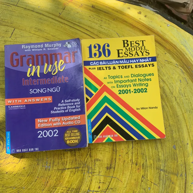  COMBO GRAMMAR IN USE INTERMEDIATE & 136 BÀI LUẬN MẪU HAY NHẤT 788021