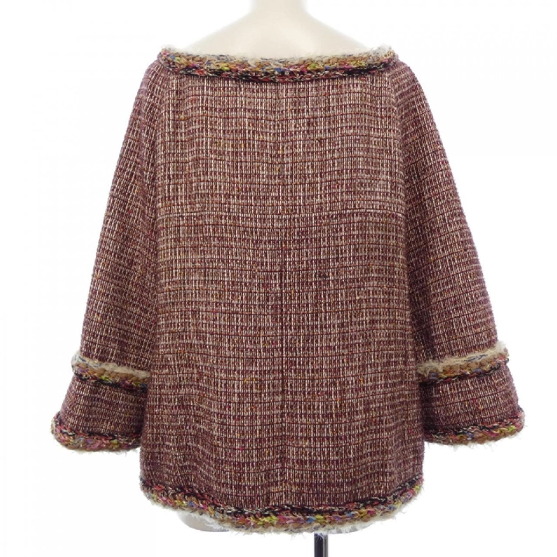 Áo khoác không cổ CHANEL P50724V37675 632371