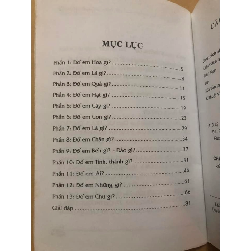 Lô sách thầy Nguyễn Ngọc Ký: 125 Đố vui thiếu nhi & Tuyển tập câu đố vui tâm đắc 307268