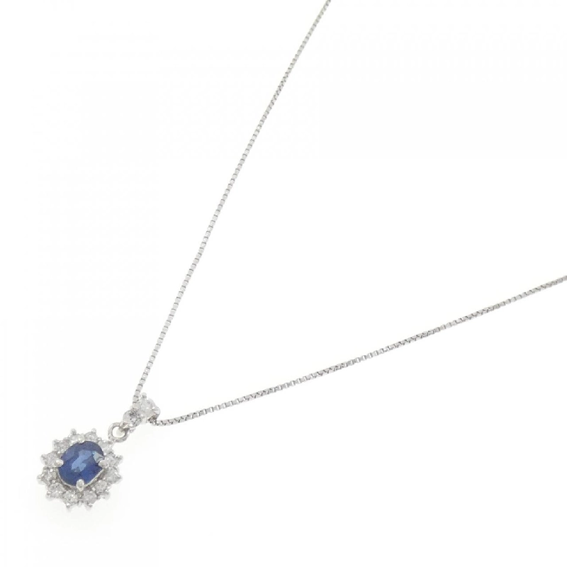 Dây chuyền Sapphire PT900 0.68CT - Hàng hiệu Chính hãng 859279
