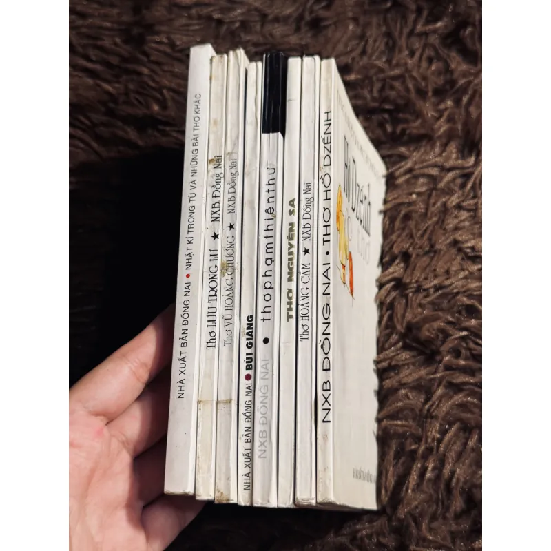 Combo 8 cuốn thơ khổ nhỏ bỏ túi 1017884