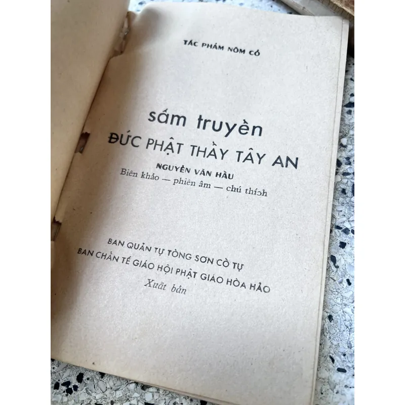 Sấm truyền đức phật thầy Tây An - Nguyễn Văn Hầu 592162