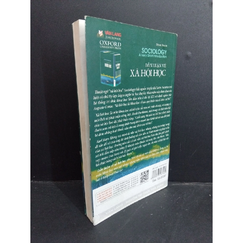 Dẫn luận về xã hội học mới 80% ố 2016 HCM0612 Steve Bruce GIÁO TRÌNH, CHUYÊN MÔN 339330