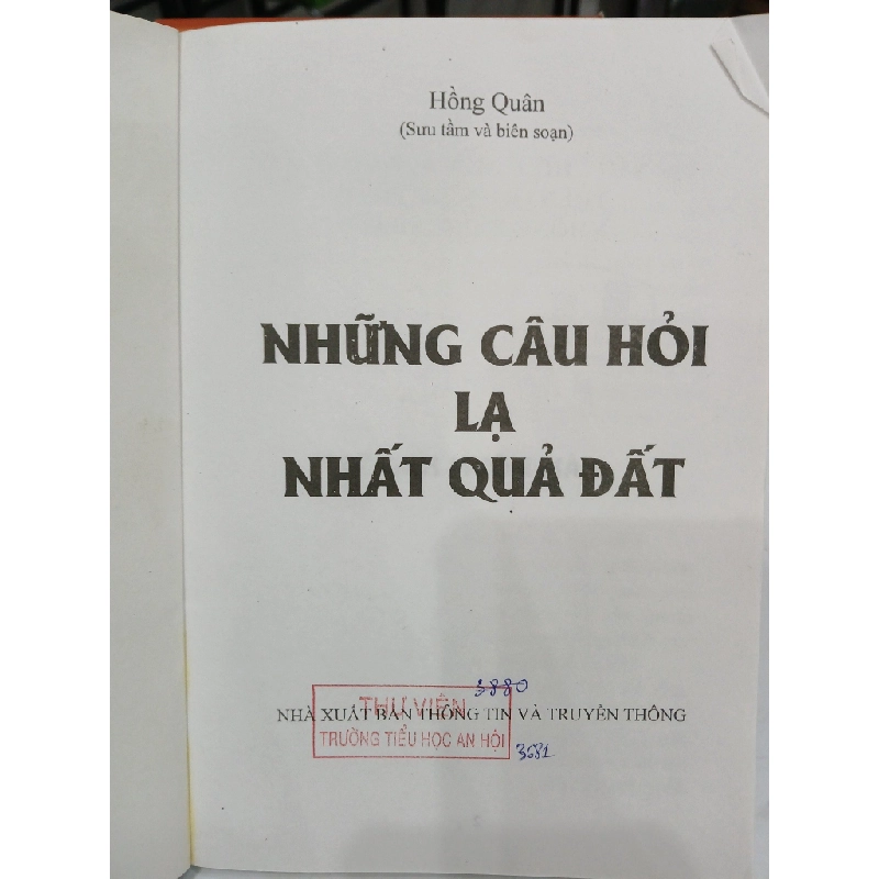 Những Câu Hỏi Lạ Nhất Quả Đất 549650