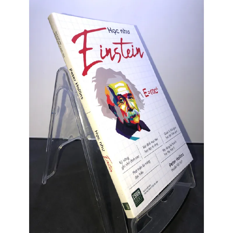 [Sách Cũ SCGR] Học như Einstein 2019 mới 90% bẩn bụi Peter Hollins HPB0607 KỸ NĂNG 682332