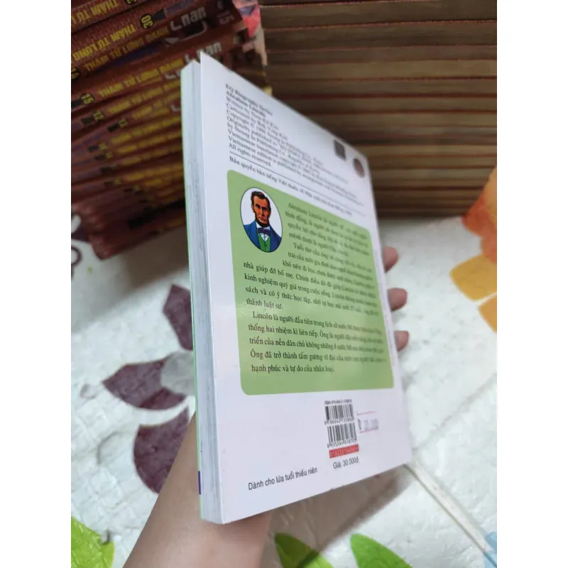 DANH NHÂN THẾ GIỚI: LINCOLN – CHUYỆN KỂ VỀ 10 NHÂN VẬT EQ -K4 1018732