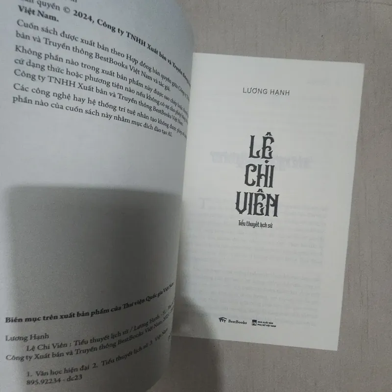 Sách Lệ Chi Viên của Lương Hạnh mới 95% 500929