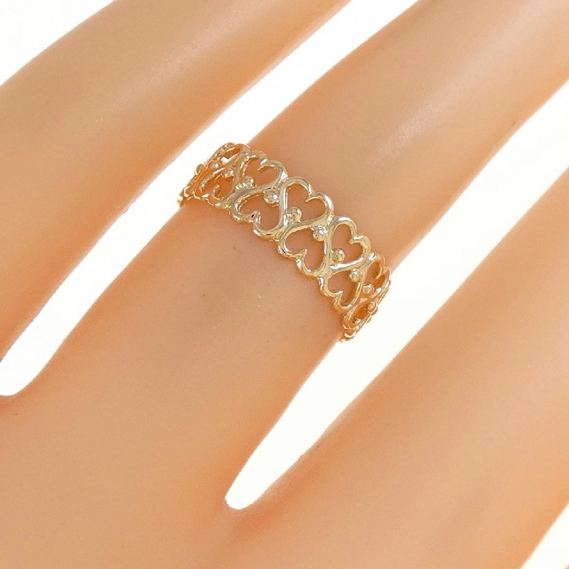 Nhẫn hình trái tim K18YG 671504