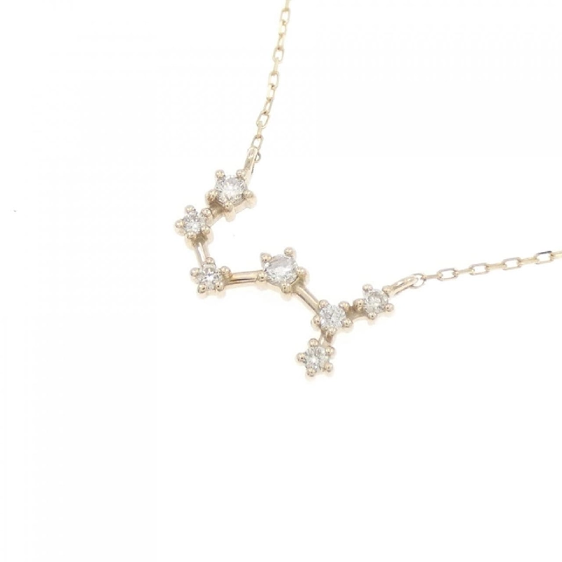 K10YG Bọ Cạp Dây Chuyền Kim Cương 0.08CT - Hàng hiệu Chính hãng 863899