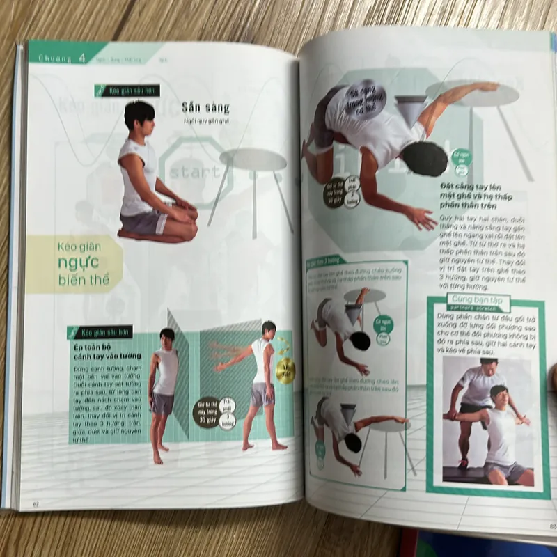 Kéo giãn cơ thể - in màu mới 99% 568775