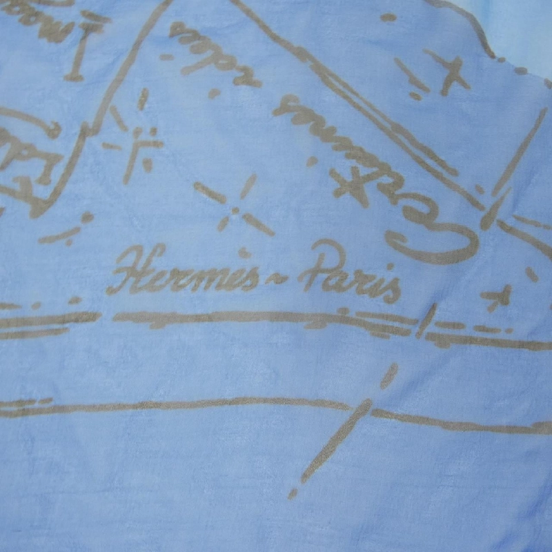 HERMES NAISSANCE D UNE IDEE H342218S Khăn choàng - Hàng hiệu Authentic 834609