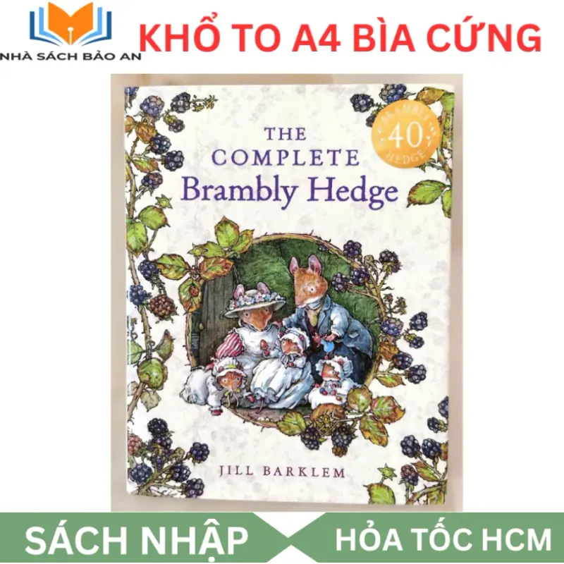 Sách tiếng anh - THE BRAMBLY HEDGE LIBRARY BỘ 1 Cuốn bìa cứng khổ A4 bản gộp 8 truyện 936371