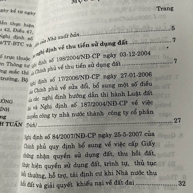 CÁC NGHỊ ĐỊNH VỀ THU TIỀN SỬ DỤNG ĐẤT 591948