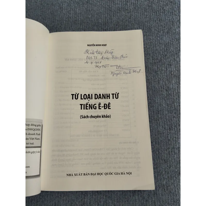 TỪ LOẠI DANH TỪ TIẾNG Ê - ĐÊ 570998