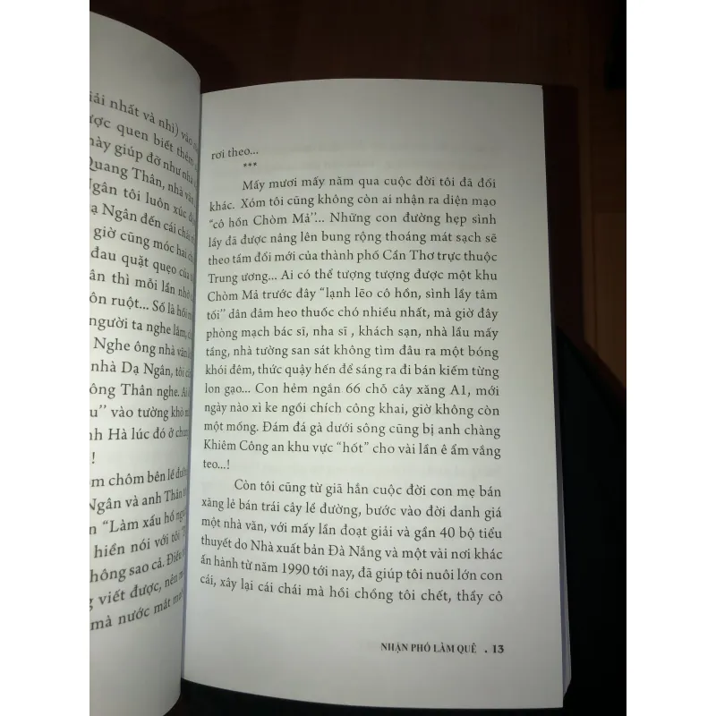 Nhận phố làm quê - Nguyễn Thị Thanh Huệ 1011107