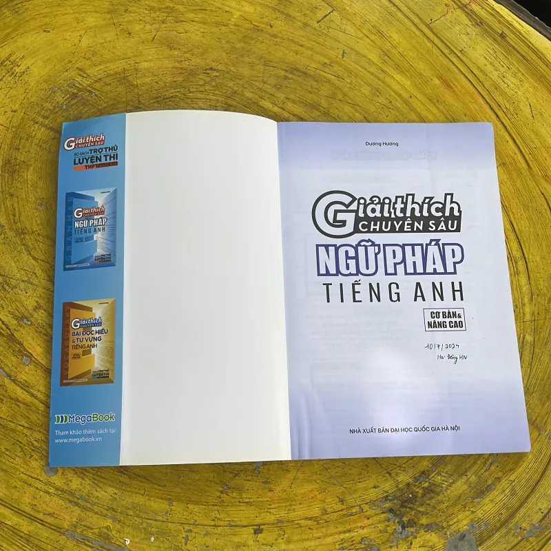 GIẢI THÍCH CHUYÊN SÂU NGỮ PHÁP TIẾNG ANH- DƯƠNG HƯƠNG 761098