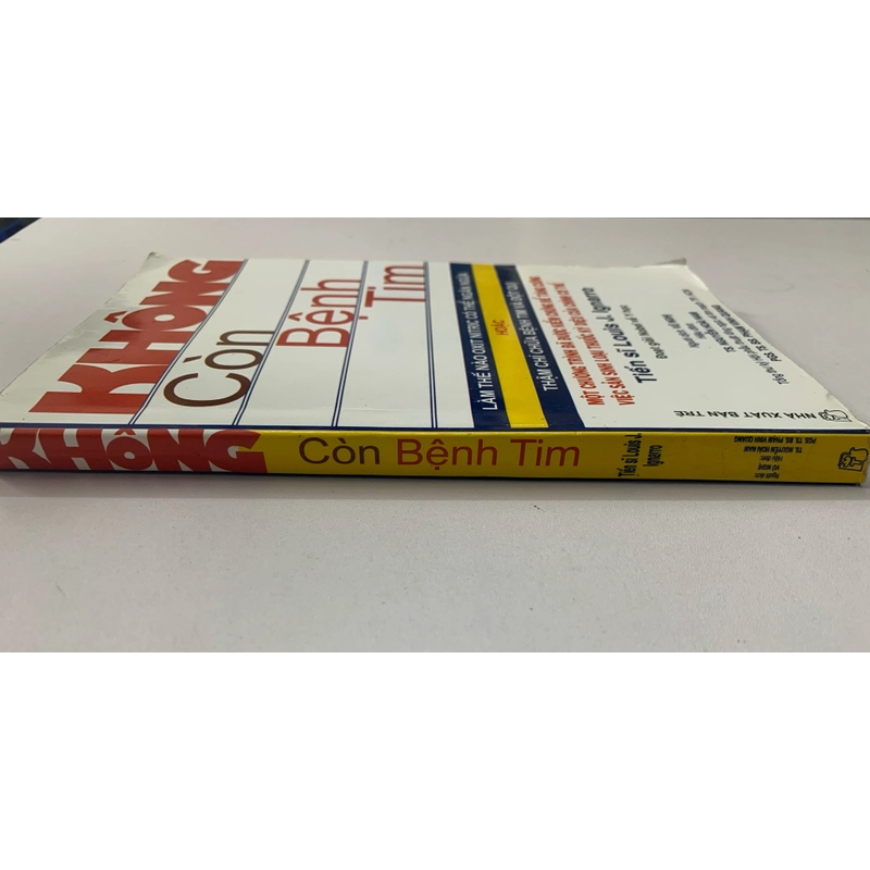 KHÔNG CÒN BỆNH TIM - 256 Trang - sách dịch, bìa mềm 332246