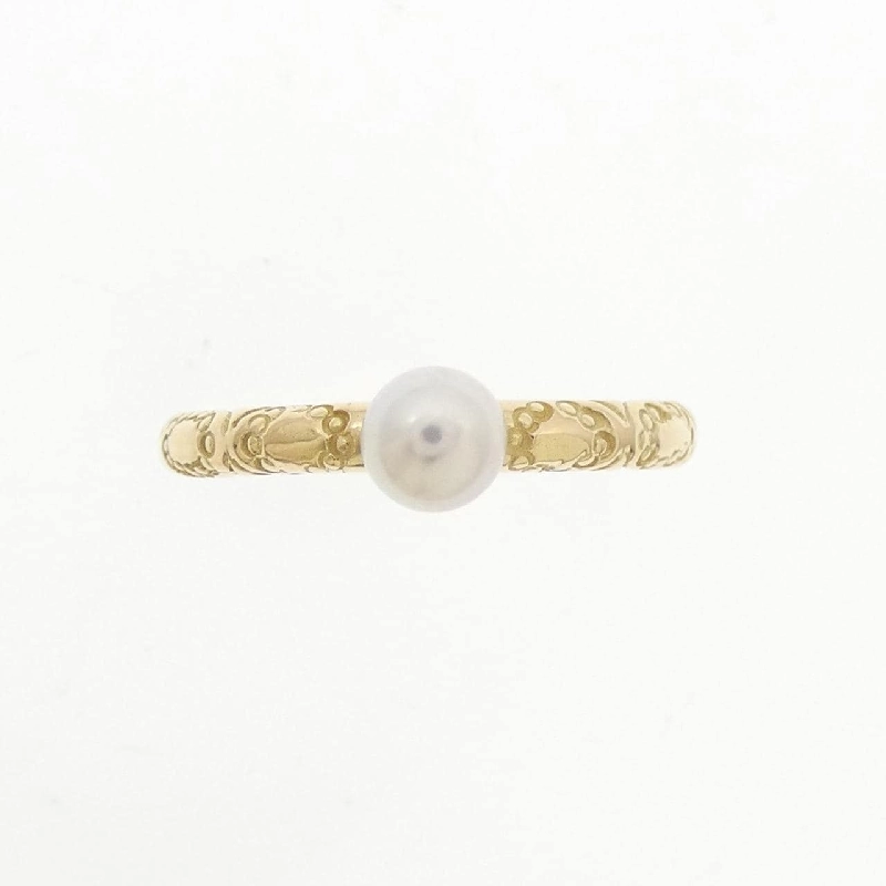 Nhẫn ngọc trai Akoya K18YG 4.4mm - Hàng hiệu Chính hãng 853269