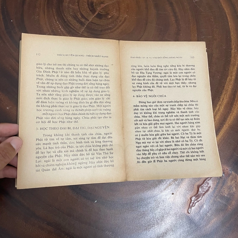 II Tựa sách: Đạo Phật Áp Dụng Vào Đời Sống Hàng Ngày - Thích Huyền Quang & Thích Nhất Hạnh 446205