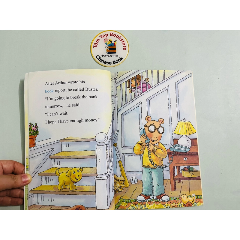 Chuột Arthur- Step into reading 3- song ngữ Trung Anh 495302