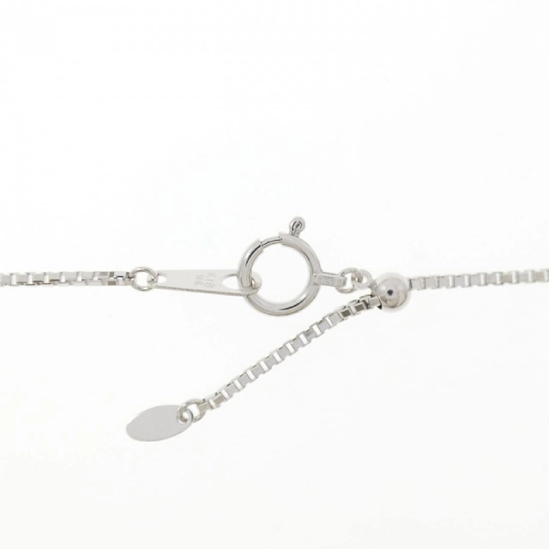 Dây chuyền kim cương pavé hình trái tim 750WG/K18WG 0.72CT - Hàng hiệu Authentic 862075