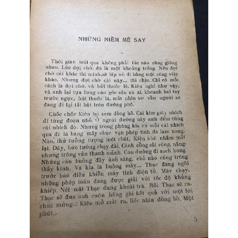 Những niềm mê say 1981 mới 50% ố vàng rách bìa Tô Hải Vân HPB0906 SÁCH VĂN HỌC 160943