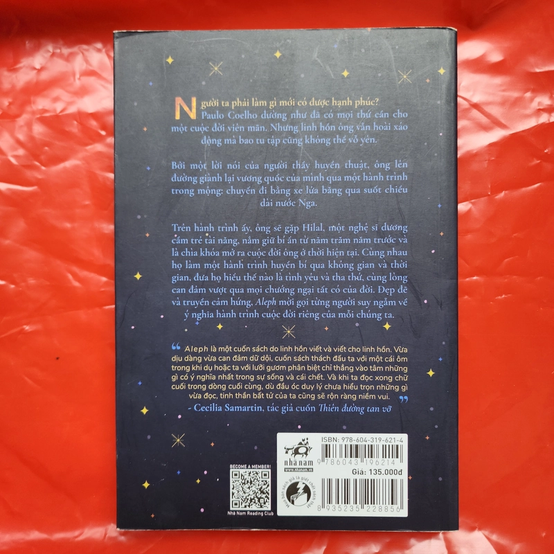 Sách Aleph của Paulo Coelho mới 95% 536939