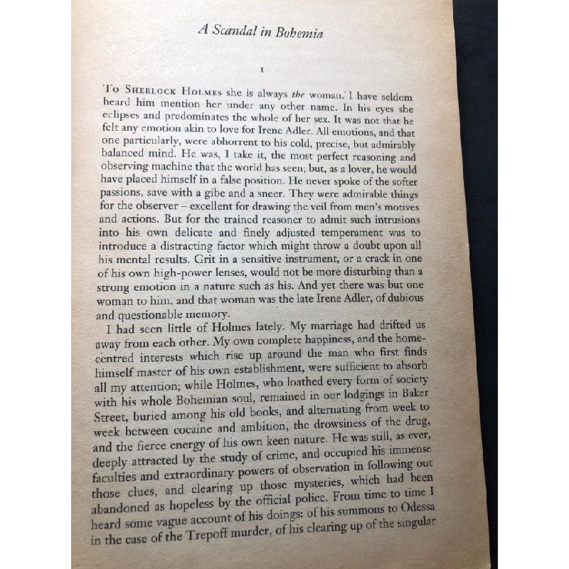 The best of Sherlock Holmes Selected stories mới 75% ố vàng rách bìa nhẹ Conan Doyle HPB1508 NGOẠI VĂN 209136