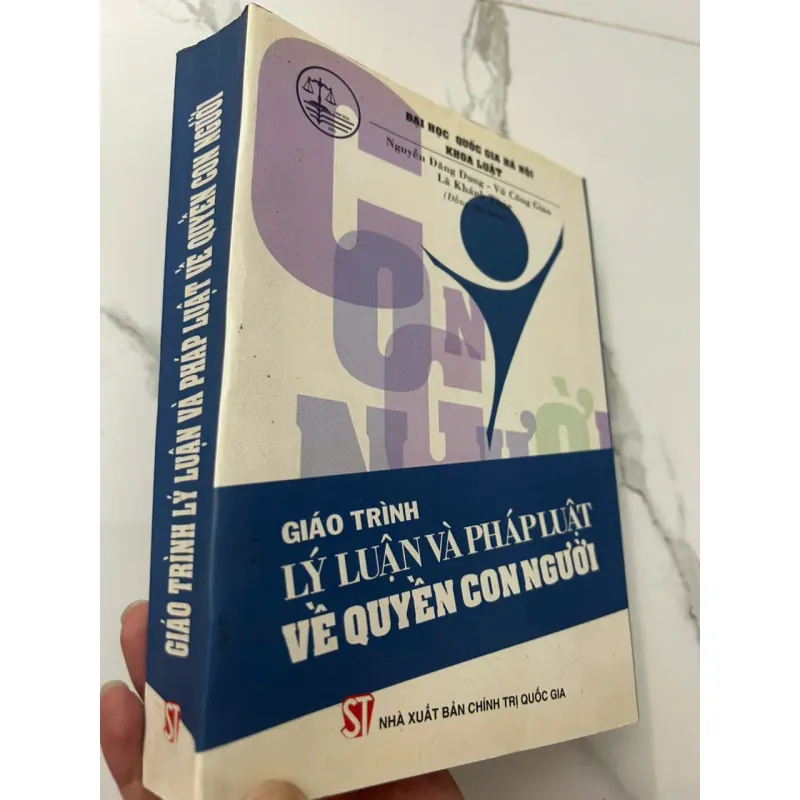 GIÁO TRÌNH LÝ LUẬN VÀ PHÁP LUẬT VỀ QUYỀN CON NGƯỜI 699457