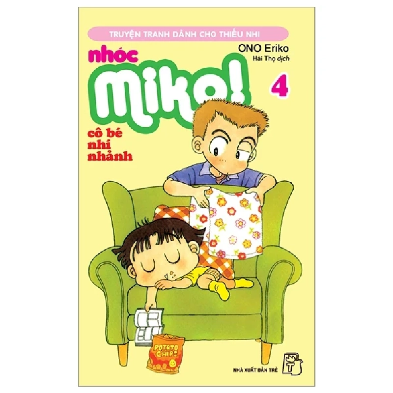 Nhóc Miko! Cô Bé Nhí Nhảnh - Tập 4 - ONO Eriko (Mới 100%) Truyện tranh, NXB Trẻ - SÁCH ĐẠI HỌC 486515