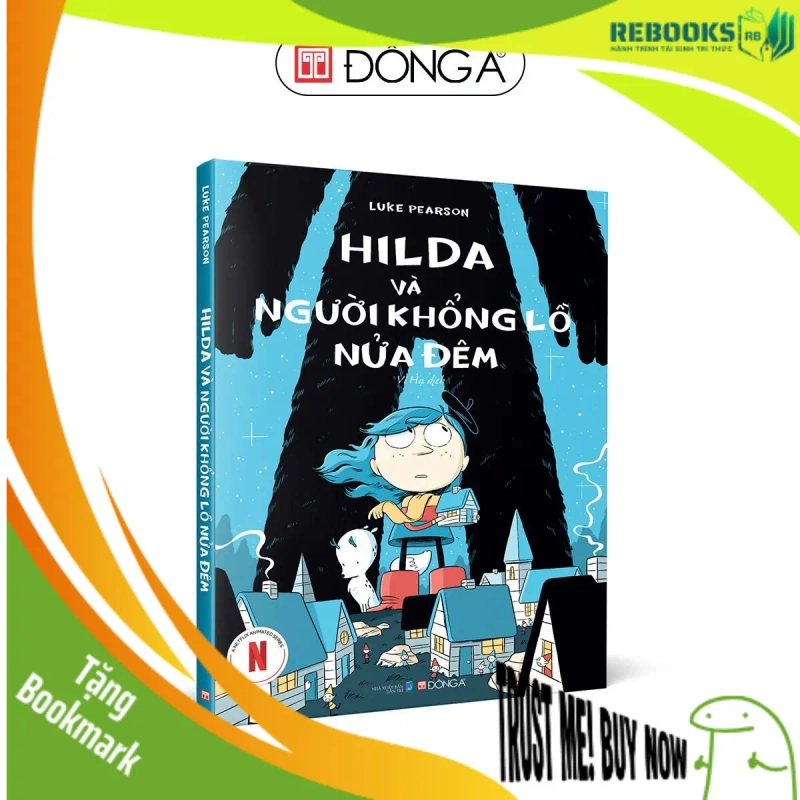 (TẶNG BOOKMARK) Hilda và người khổng lồ nửa đêm Sách thiếu nhi 944980