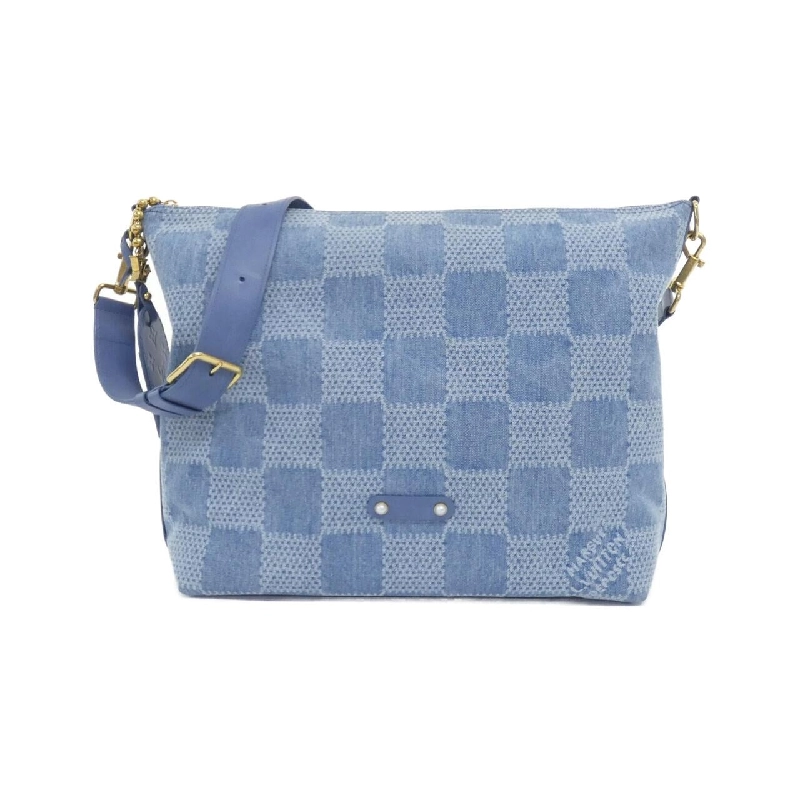 Túi đeo vai Louis Vuitton Damier Denim 3D Bagabond Bobo N00202 610208