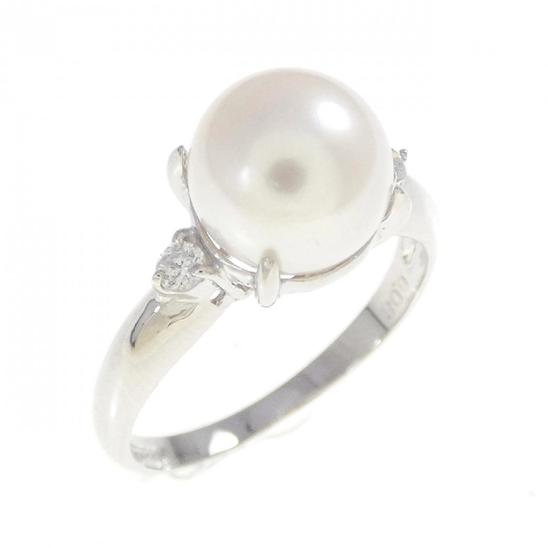 Nhẫn ngọc trai Akoya PT900 8mm 666516