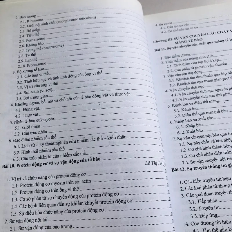 SINH HỌC TẾ BÀO VÀ DI TRUYỀN HỌC  568265
