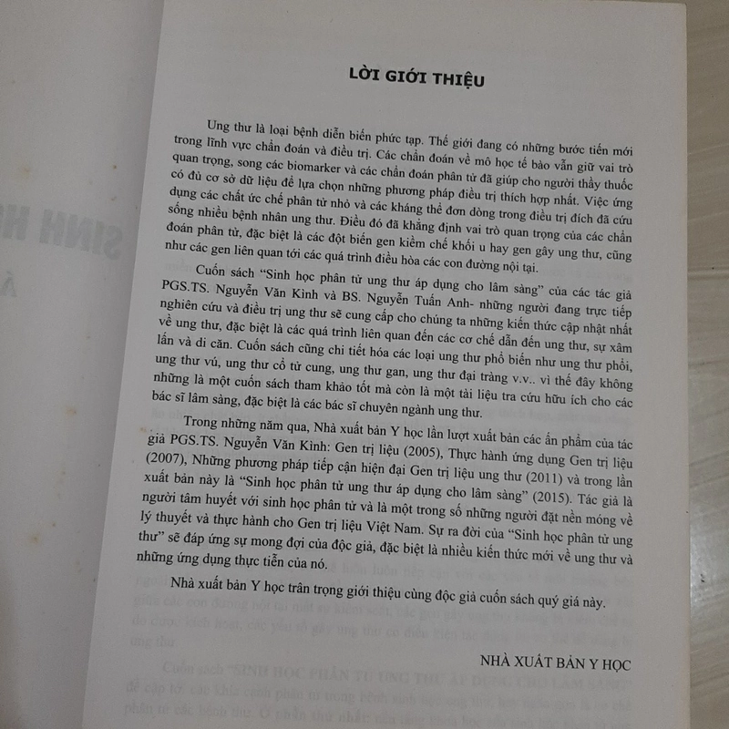 SINH HỌC PHÂN TỬ UNG THƯ 325242