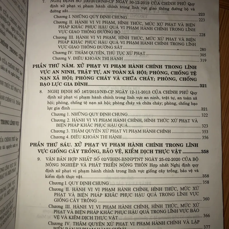 Luật xử lý vi phạm hành chính  600453