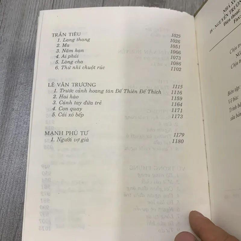 Tuyển tập truyện ngắn hiện thực 1930 1945. 3a3 1012815