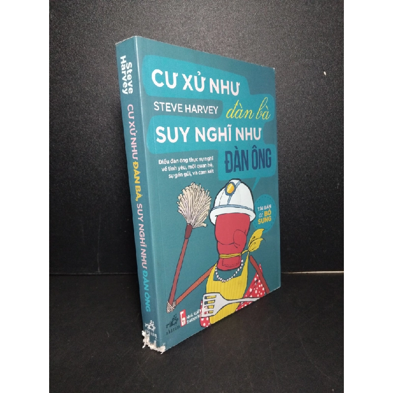 Cư xử như đàn bà suy nghĩ như đàn ông mới 80% ố nhẹ gấp trang cuối rách gáy 2016 Steve Harvey HCM2103 TÂM LÝ Blogmeo 27525 513007