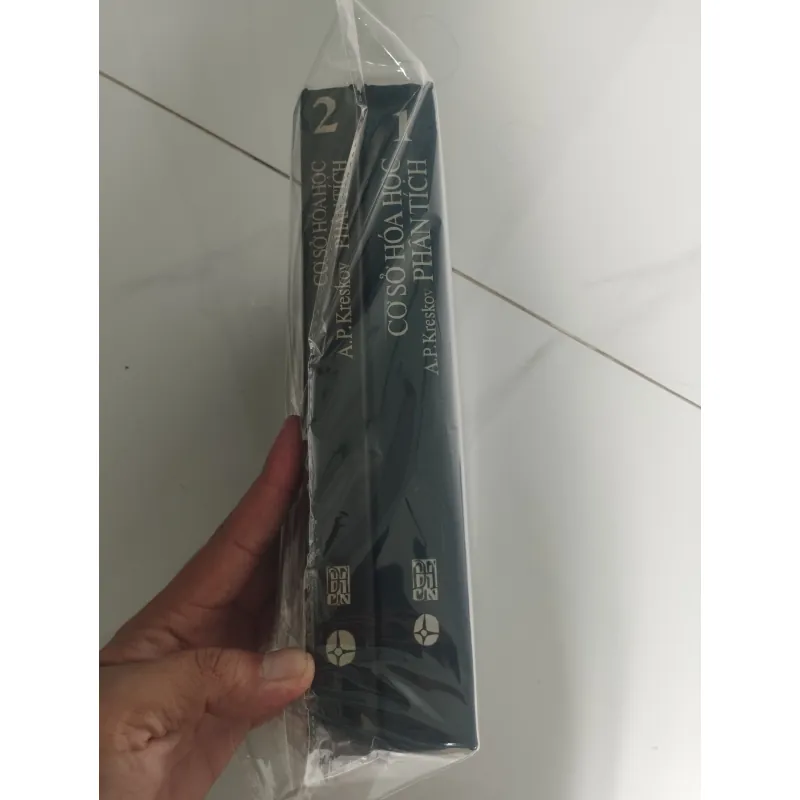 Cơ sỡ hóa học phân tích - A.P.Kreskov( trọn bộ 2 tập) sách liên xô nxb Mir 1006427