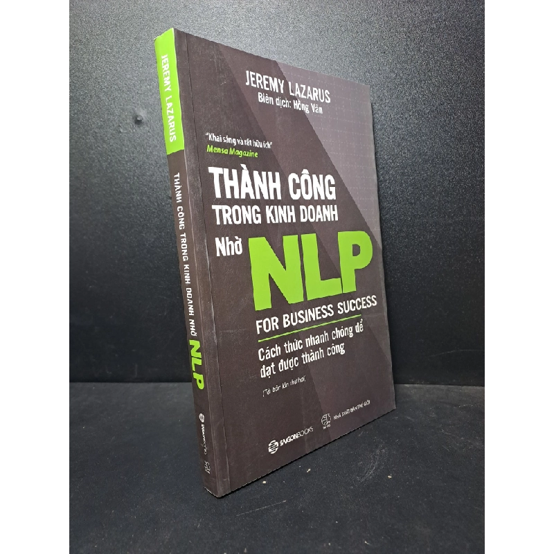 Thành công trong kinh doanh nhờ NLP Jeremy Lazarus - TB lần 2 2019 mới 95% HCM.ASB2512 kỹ năng tư duy 448273