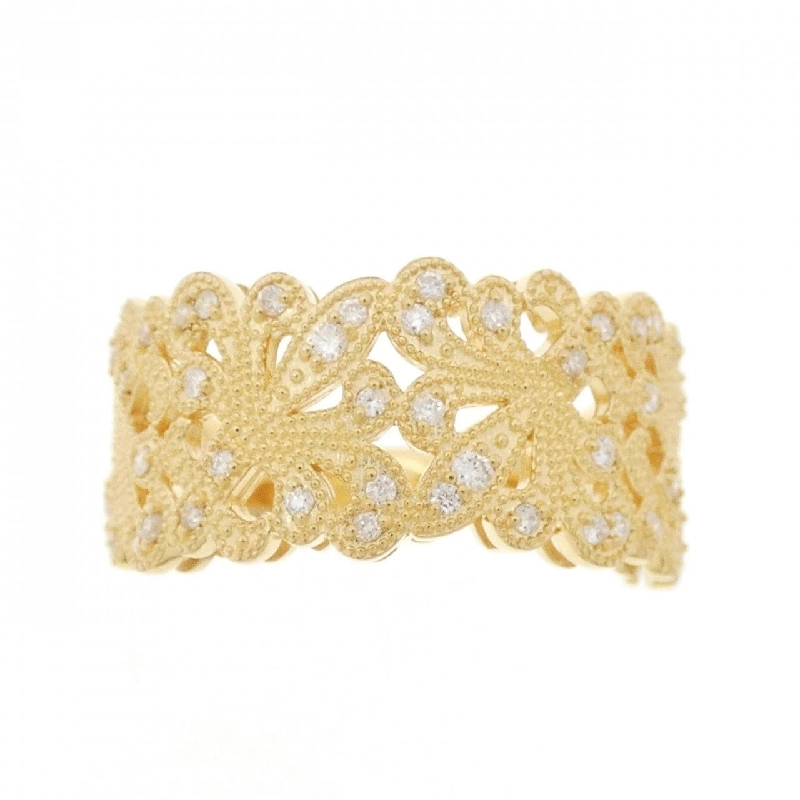 Nhẫn kim cương K18YG 0.27CT 668870