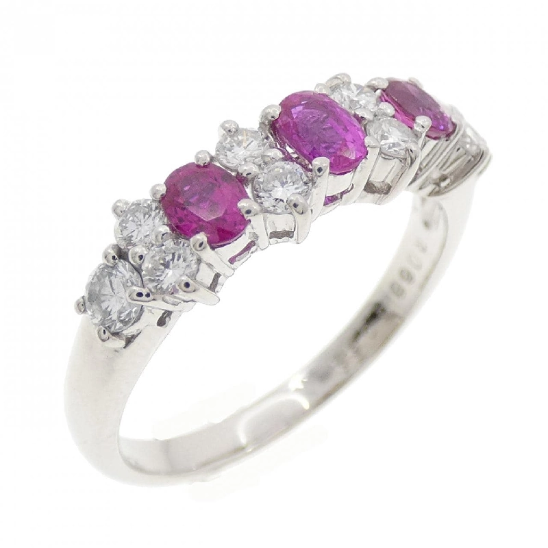 Nhẫn ruby PT900 0.68CT 666965