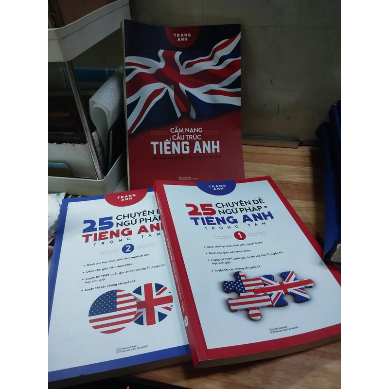 MKP │COMBO 3 Cuốn 25 Chuyên Đề Ngữ Pháp Tiếng Anh & Cẩm Nang Cấu Trúc Tiếng Anh 533569
