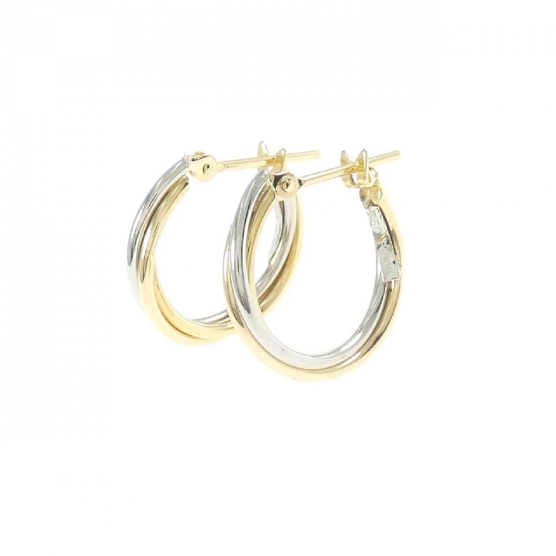 K18YG/PT900 Khuyên tai - Hàng hiệu Chính hãng 874230