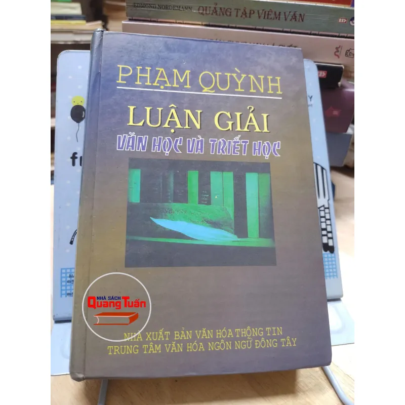 sách: Luận giải văn học và triết học - Phạm Quỳnh (A1) 570424