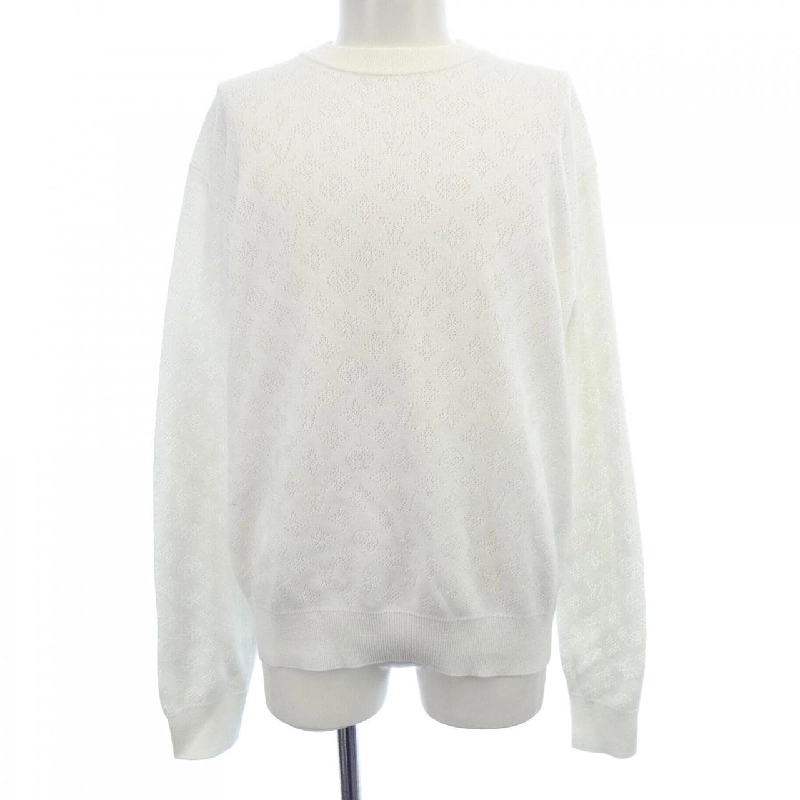 Louis Vuitton LOUIS VUITTON Áo len Monogram Pointelle Cotton Pullover HSN45WY34 - Hàng hiệu Chính hãng 893444